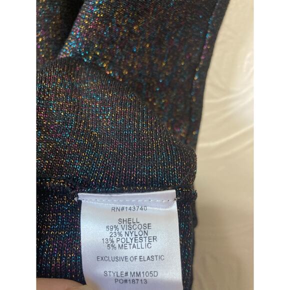 Tuckernuck | Hyacinth House Sparkly Metallic Knit Selena Dress Size XS Stretch - Picture 7 of 7